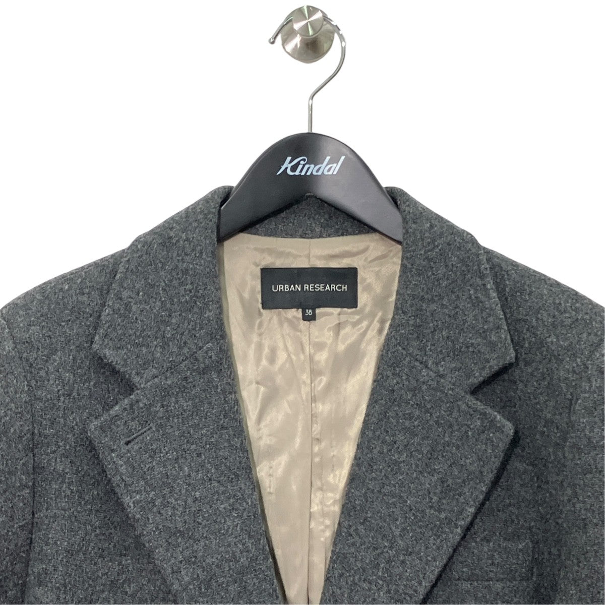 URBAN RESEARCH 23AWウールメランジオーバージャケットウールジャケットUR37-27O004 古着・中古-3枚目のアイテム画像