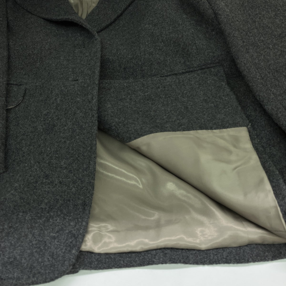 URBAN RESEARCH 23AWウールメランジオーバージャケットウールジャケットUR37-27O004 古着・中古-5枚目のアイテム画像