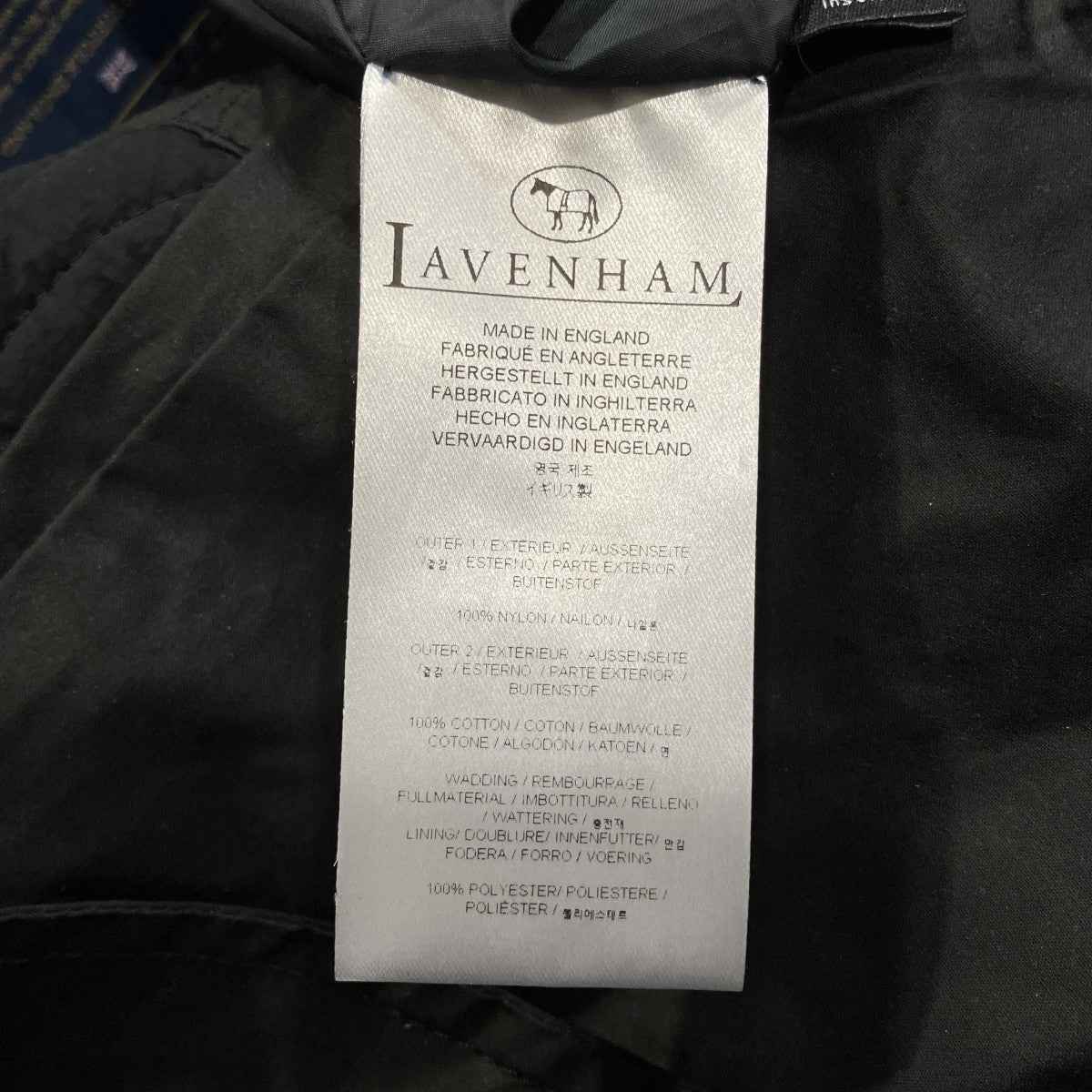 NICHOLAS DALEY×LAVENHAM キルティングジャケット 古着・中古-6枚目のアイテム画像