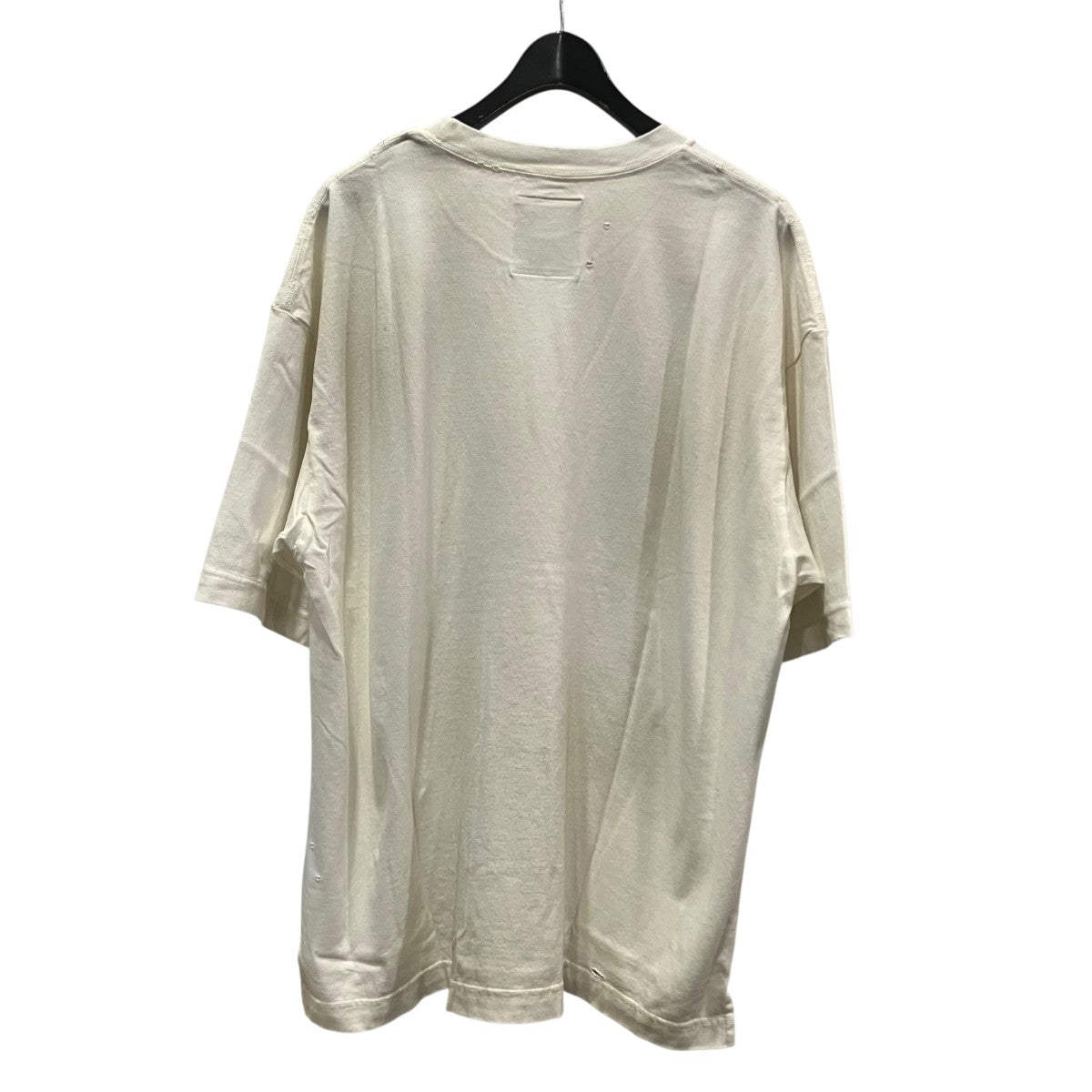 Maison MIHARA YASUHIRO 26SSヴィンテージ加工プリントTシャツJ16TS831-0 古着・中古-2枚目のアイテム画像