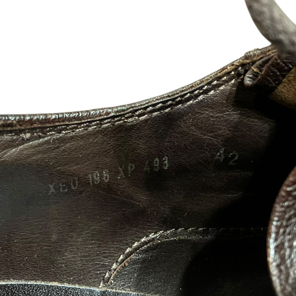 EMPORIO ARMANI ウィングチップシューズ 古着・中古-8枚目のアイテム画像