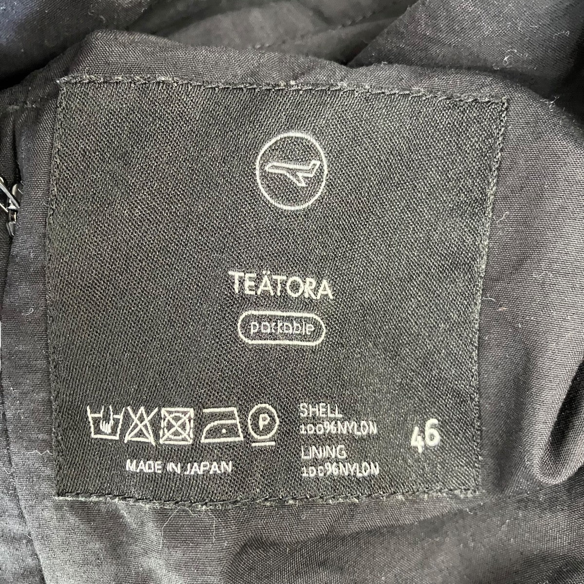 TEATORA Device JKT Pパッカブルジャケットtt-201-P 古着・中古-7枚目のアイテム画像