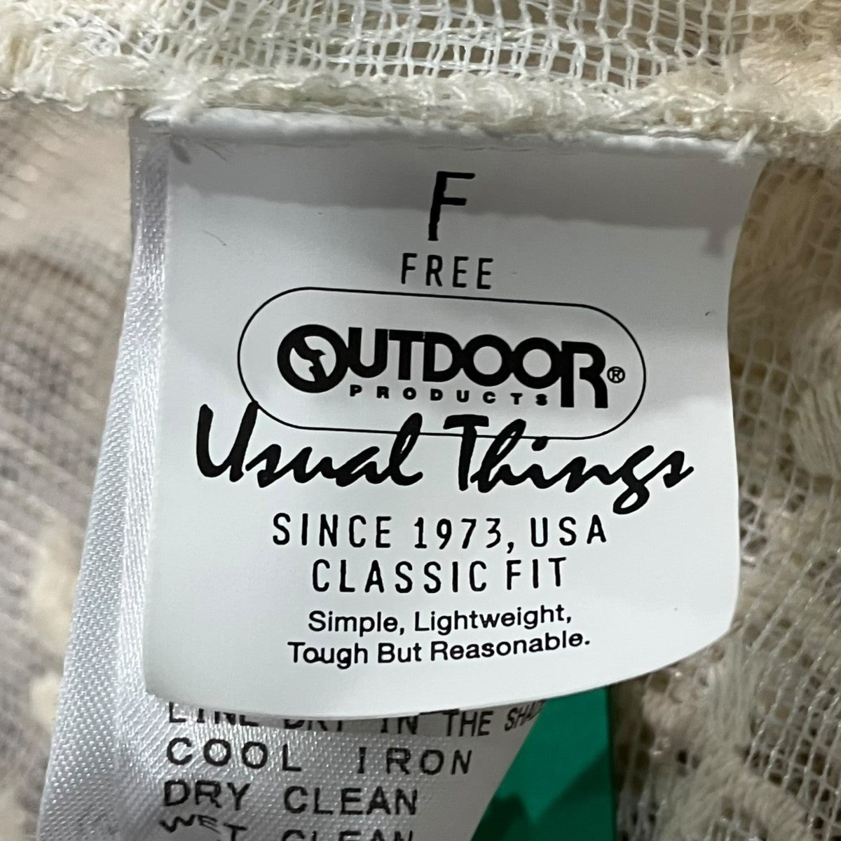 OUTDOOR PRODUCTS USUAL THINGS レースキャミドレス24-040-074-3250-3-0 古着・中古-6枚目のアイテム画像