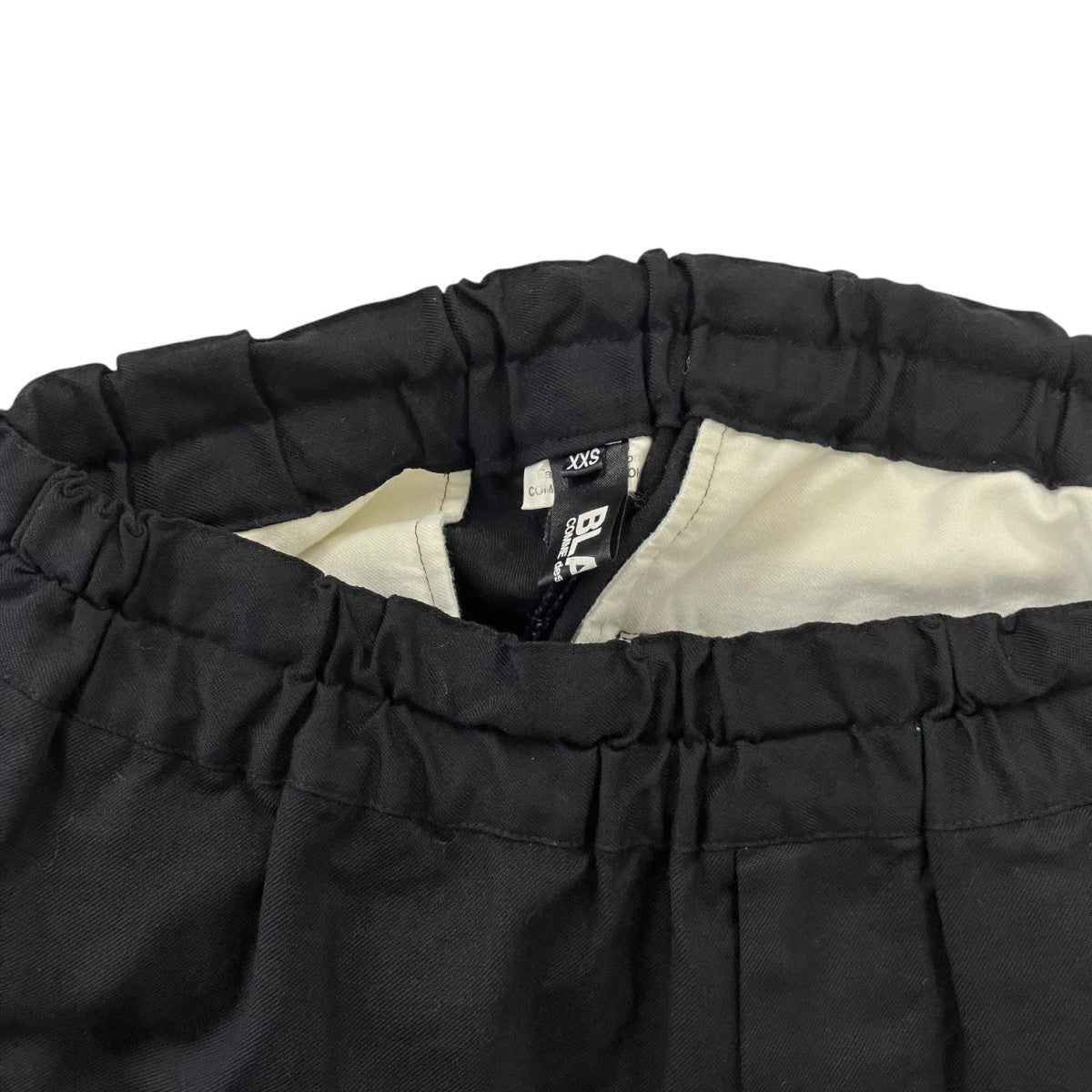 BLACK COMME des GARCONS イージーパンツ1B-P022 古着・中古-3枚目のアイテム画像