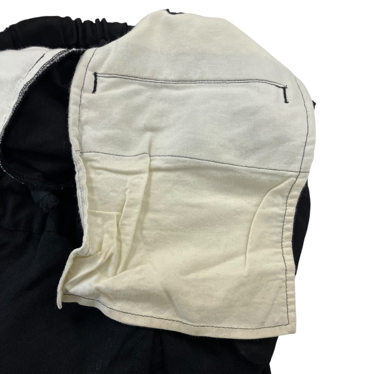 BLACK COMME des GARCONS イージーパンツ1B-P022 古着・中古-5枚目のアイテム画像