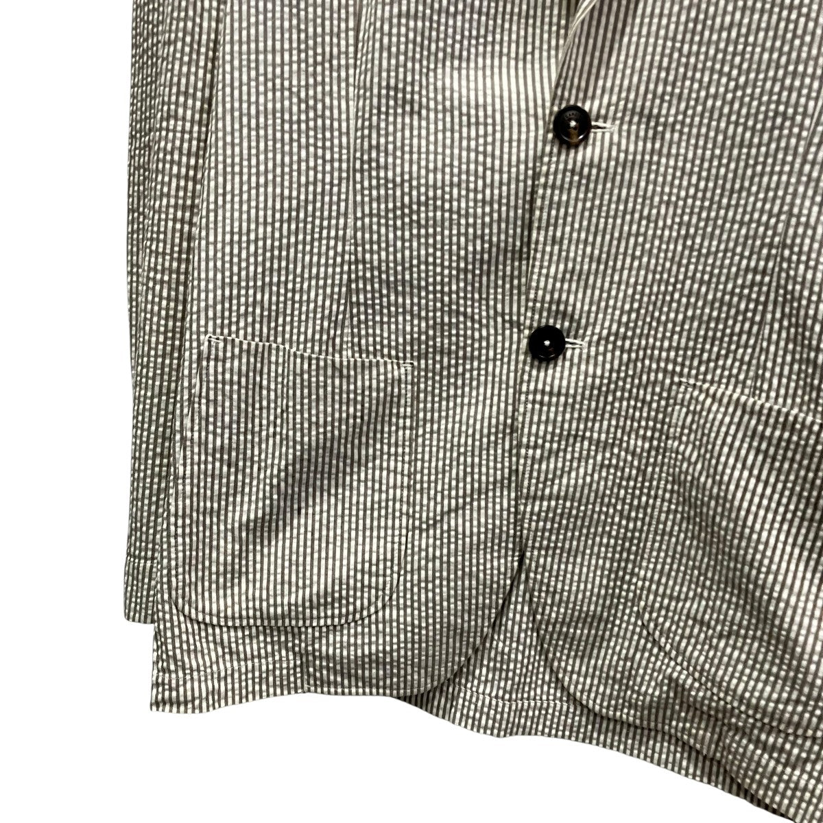 LARDINI ストライプテーラードジャケットJK.943 古着・中古-5枚目のアイテム画像