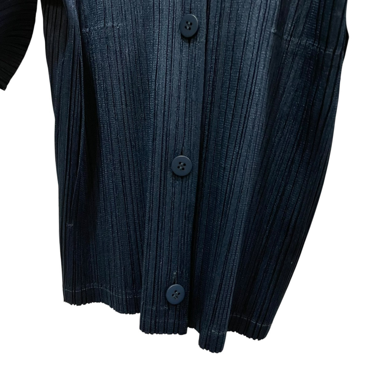 PLEATS PLEASE プリーツ半袖カーディガンPP51JO142 古着・中古-5枚目のアイテム画像
