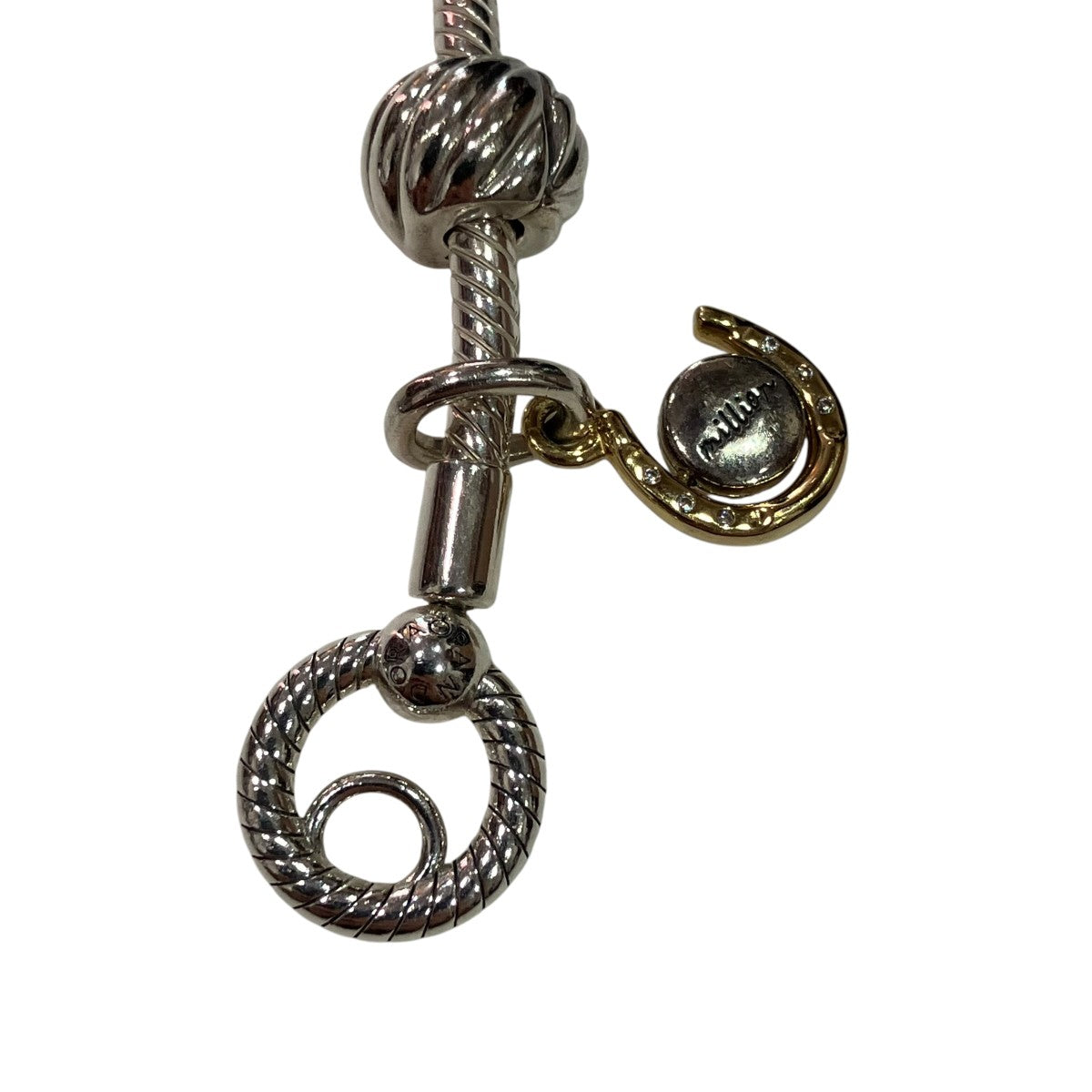 PANDORA チャーム付きブレスレット 古着・中古-3枚目のアイテム画像