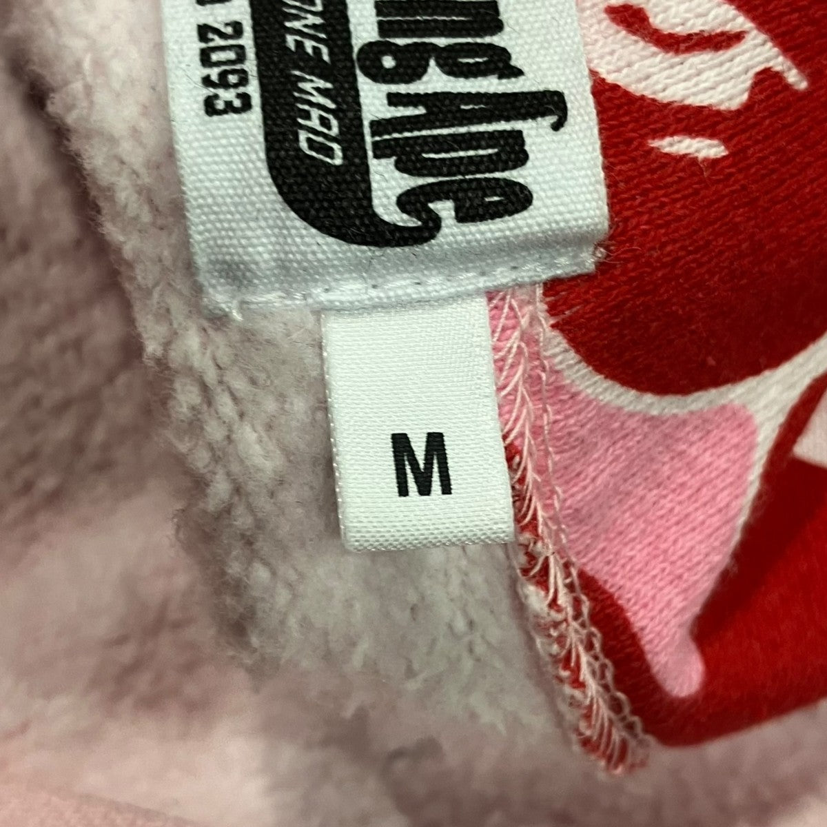 A BATHING APE ハーフジップパーカー001PPK801010M 古着・中古-7枚目のアイテム画像