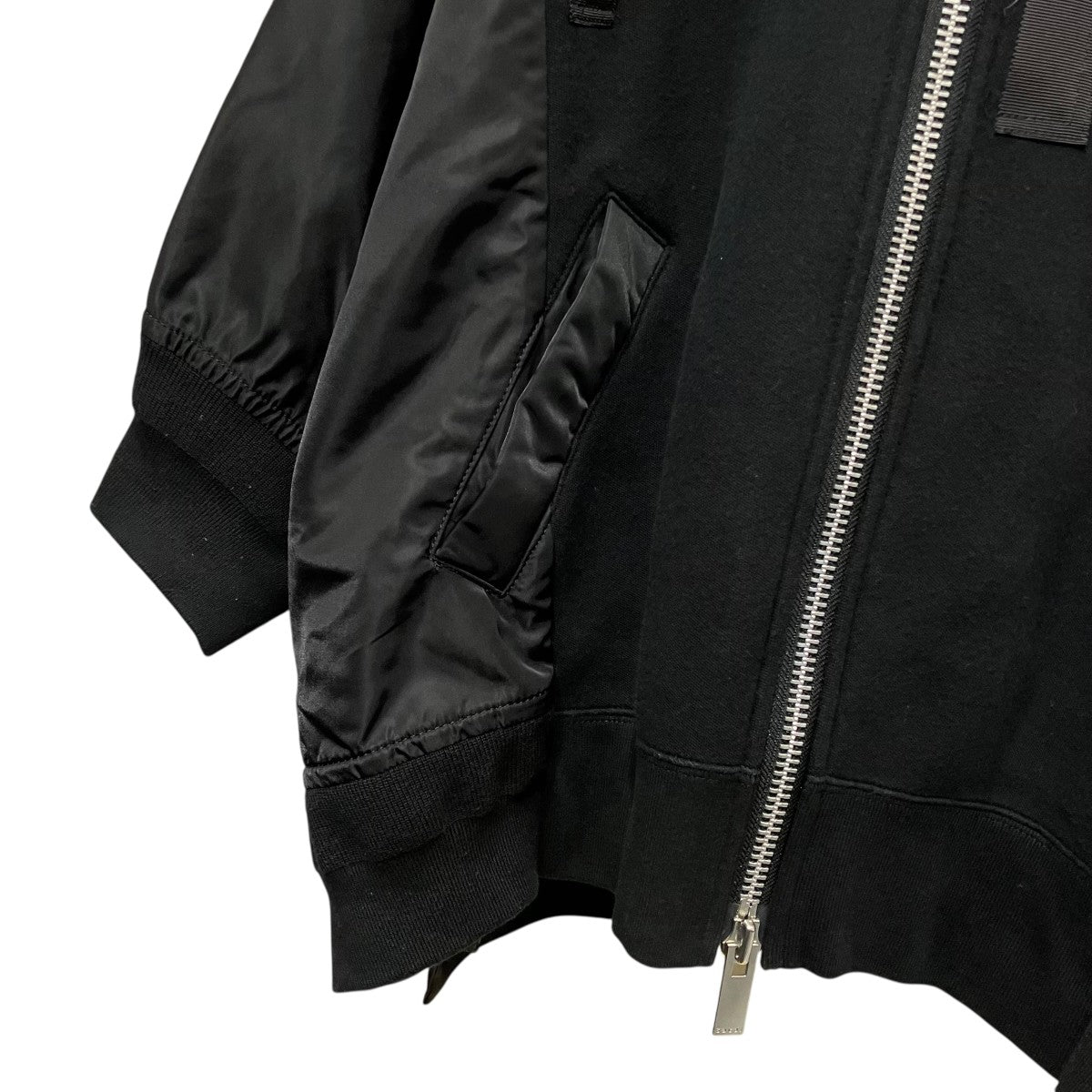 sacai 切替ジップパーカー21-05577 古着・中古-4枚目のアイテム画像