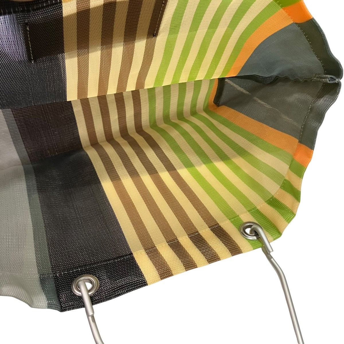 MARNI ストライプトートバッグ 古着・中古-4枚目のアイテム画像