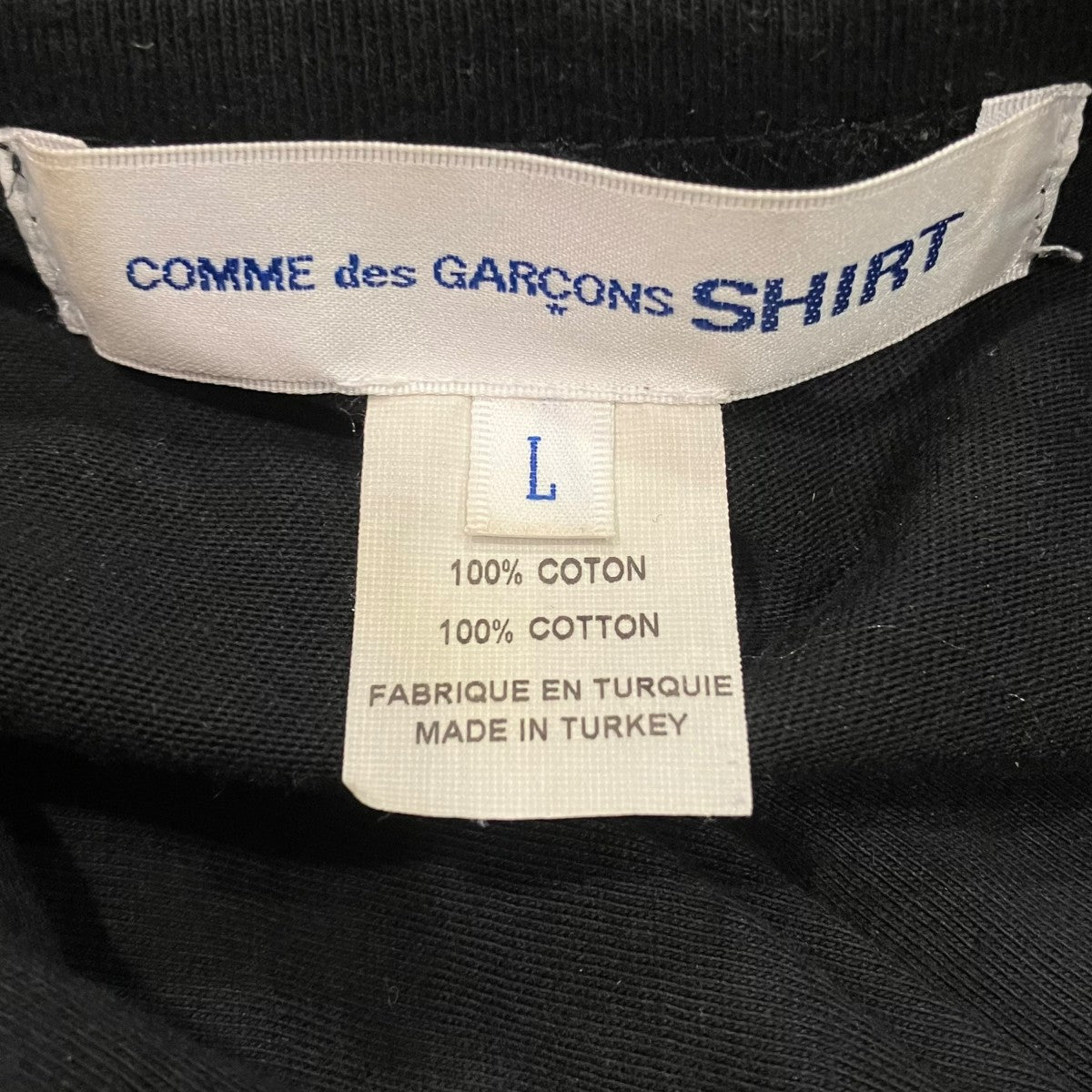 COMME des GARCONS SHIRT 長袖TシャツFZ-T001 古着・中古-4枚目のアイテム画像