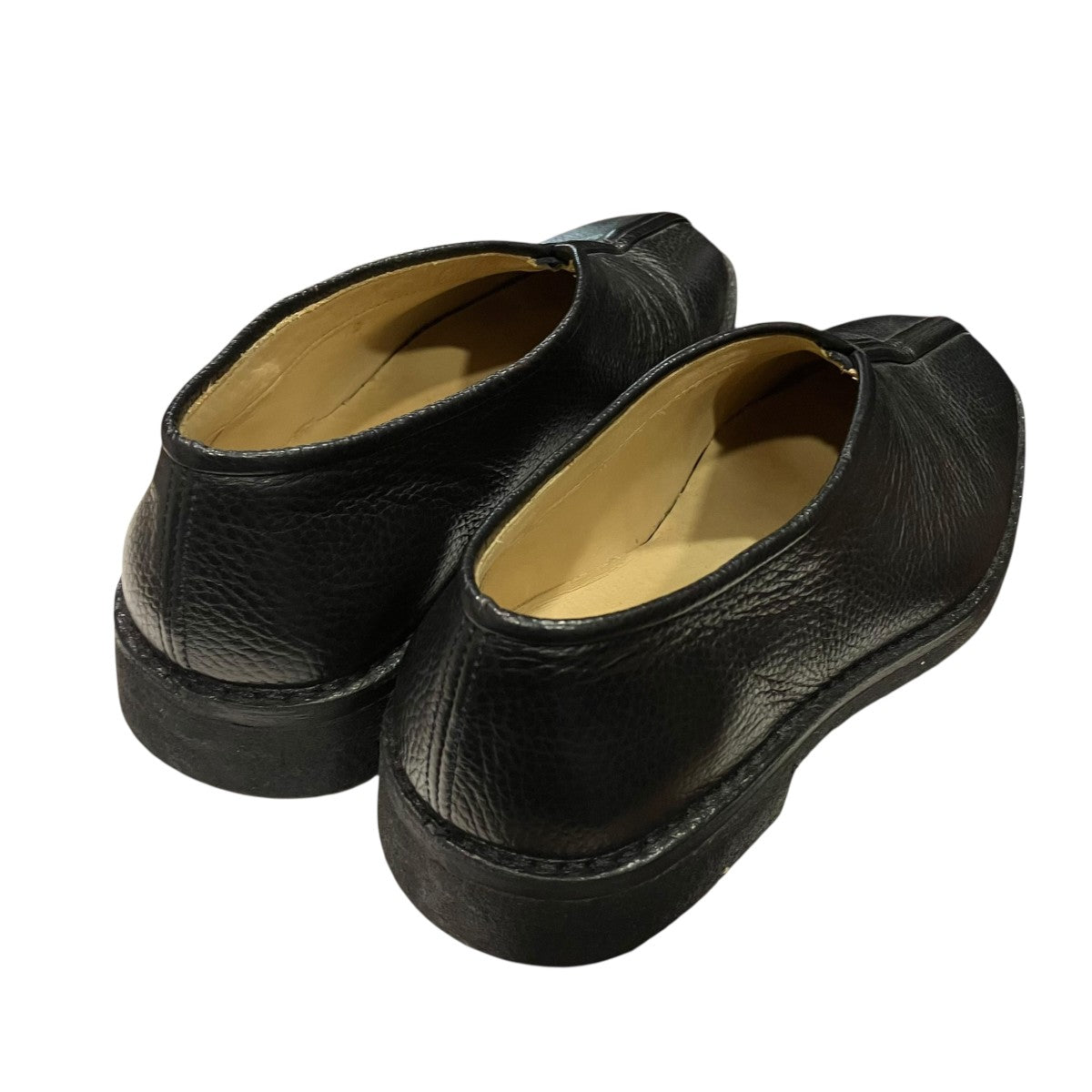 LEMAIRE(ルメール) Flat Piped Slippersレザースリッポン ブラック