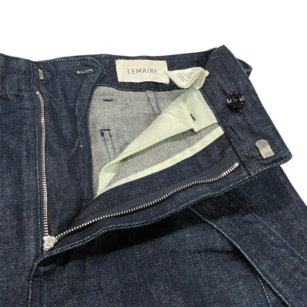 LEMAIRE(ルメール) ベルテッドデニムパンツ インディゴ サイズ XS