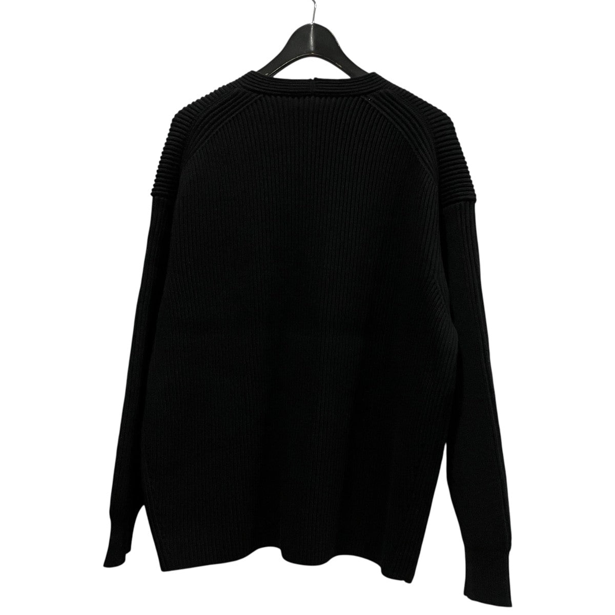 SUPER FINE WOOL RIB KNIT BIG CARDIGANリブカーディガンA22AC01RK