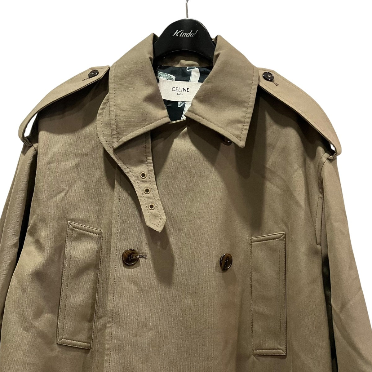 CELINE 26SSトレンチコートRM09T984C 古着・中古-3枚目のアイテム画像