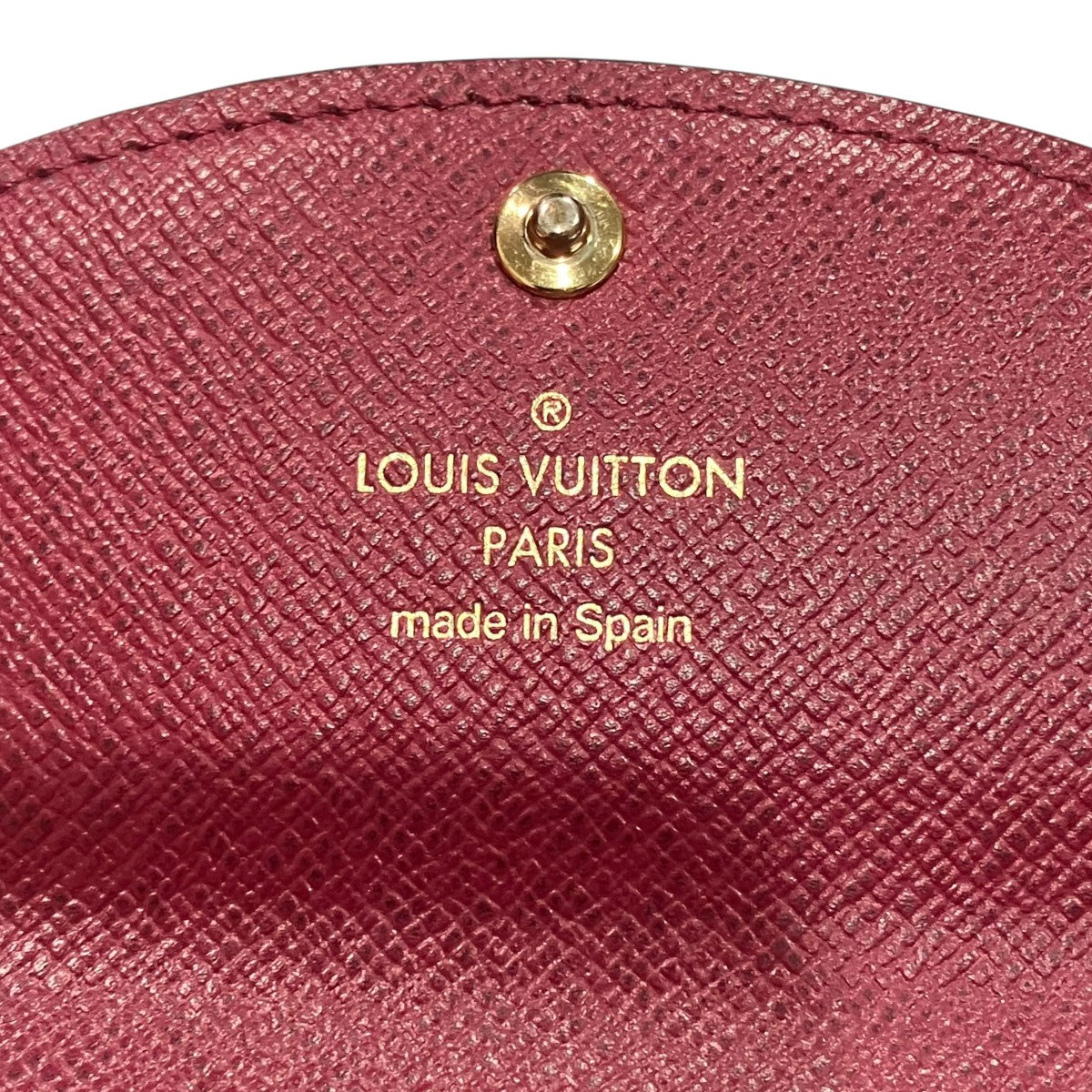 LOUIS VUITTON ポルトモネ･ロザリ モノグラムモノグラムウォレットM41939 古着・中古-4枚目のアイテム画像
