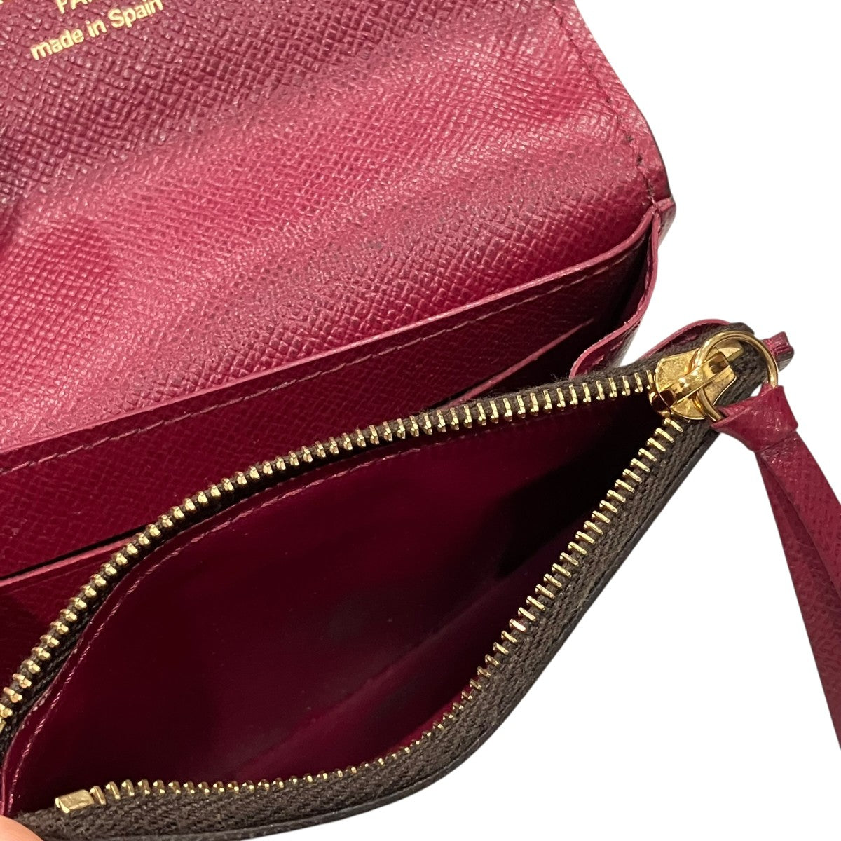 LOUIS VUITTON ポルトモネ･ロザリ モノグラムモノグラムウォレットM41939 古着・中古-6枚目のアイテム画像