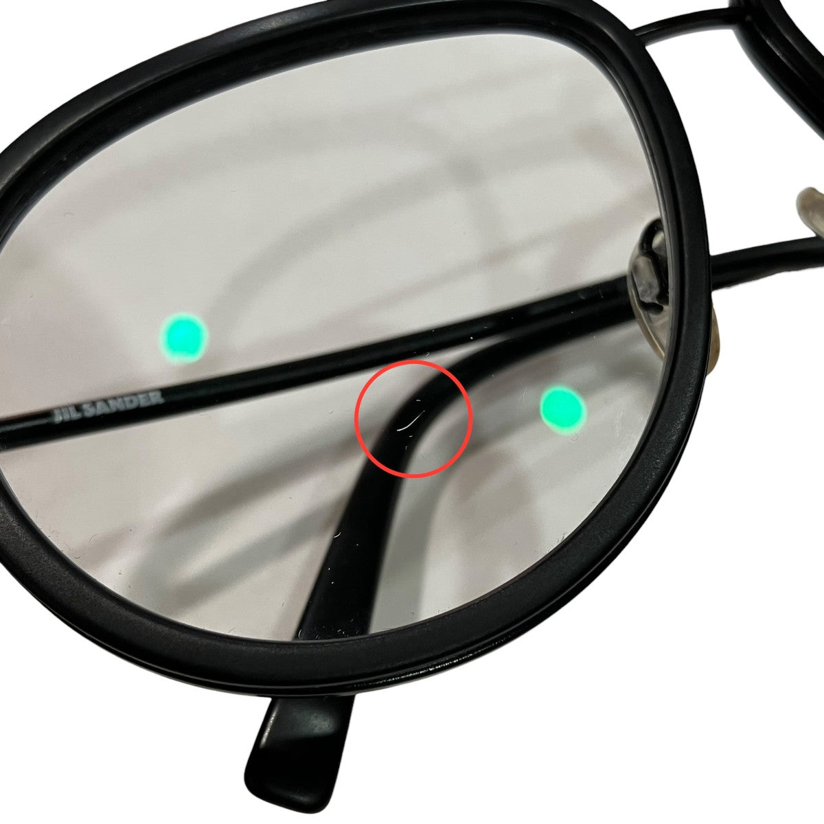 JIL SANDER 眼鏡J2008 古着・中古-9枚目のアイテム画像