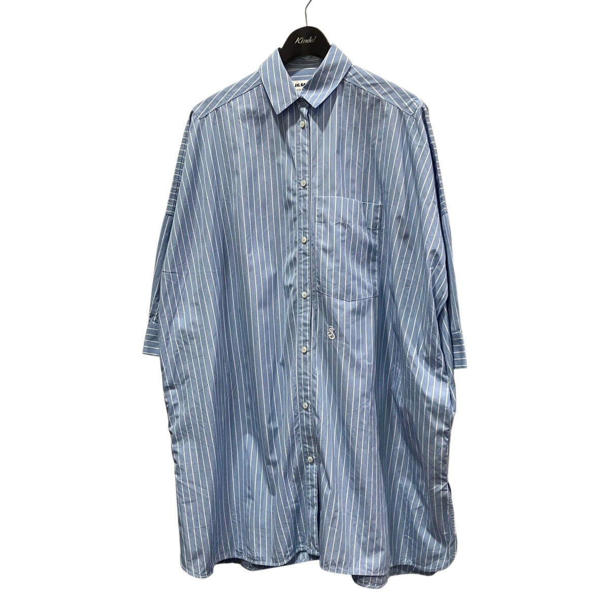 JIL SANDER SUNDAYオーバーサイズストライプシャツJ05DL0107 古着・中古-1枚目のアイテム画像