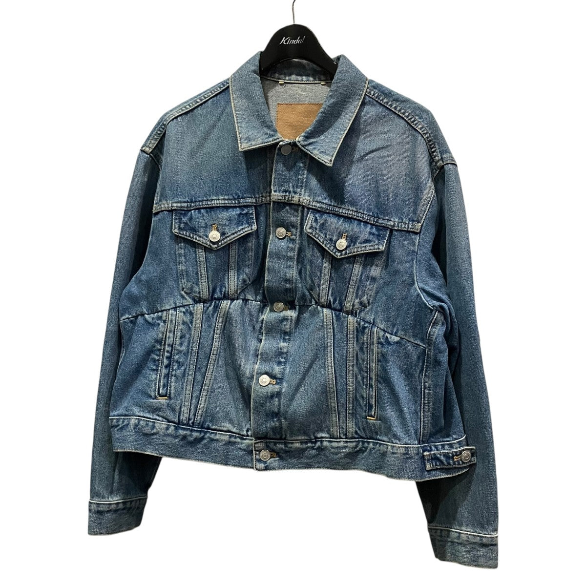 BALENCIAGA スウィングデニムジャケット446443 古着・中古-1枚目のアイテム画像