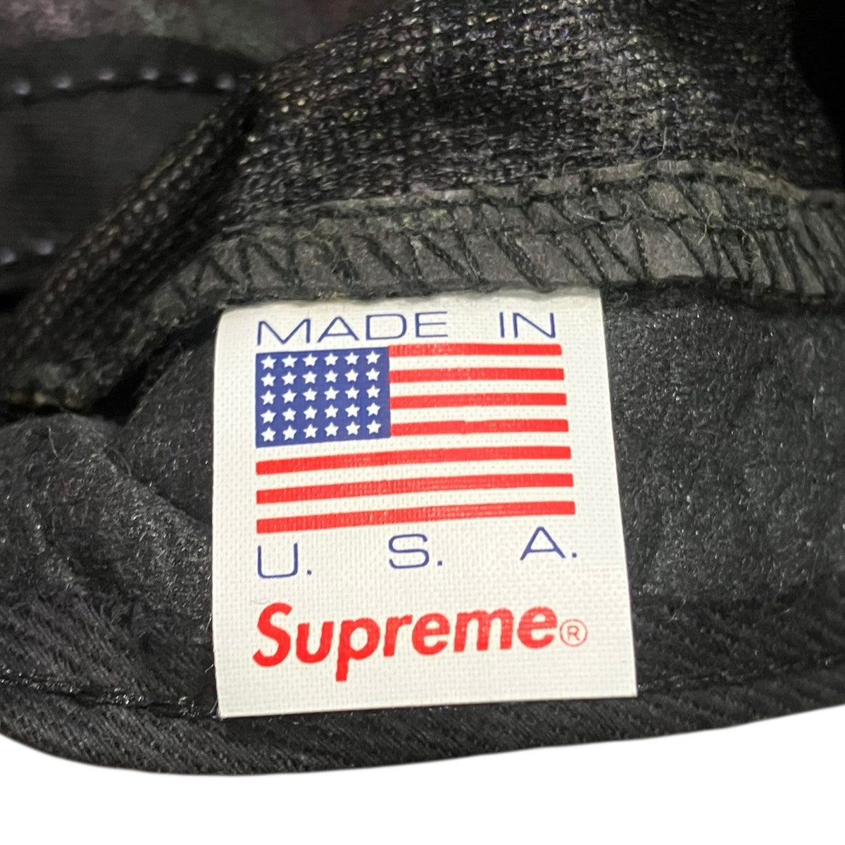 Supreme 15SSIntarsia Knit Camp Cap総柄キャンプキャップ 古着・中古-6枚目のアイテム画像