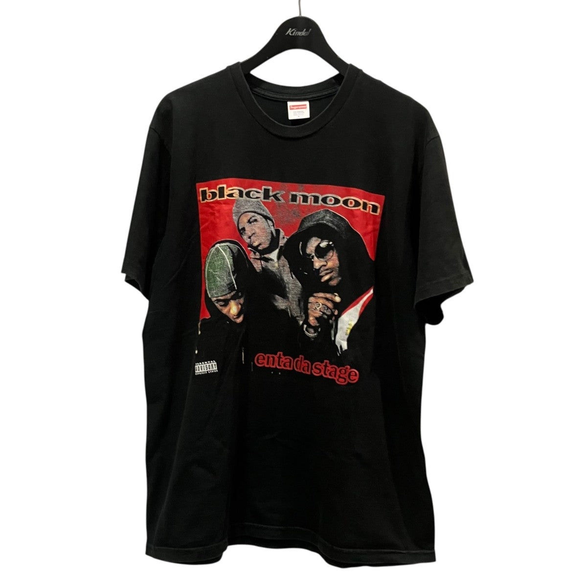 Supreme 22AWDUCK DOWN MUSIC ENTAプリントTシャツ 古着・中古-1枚目のアイテム画像