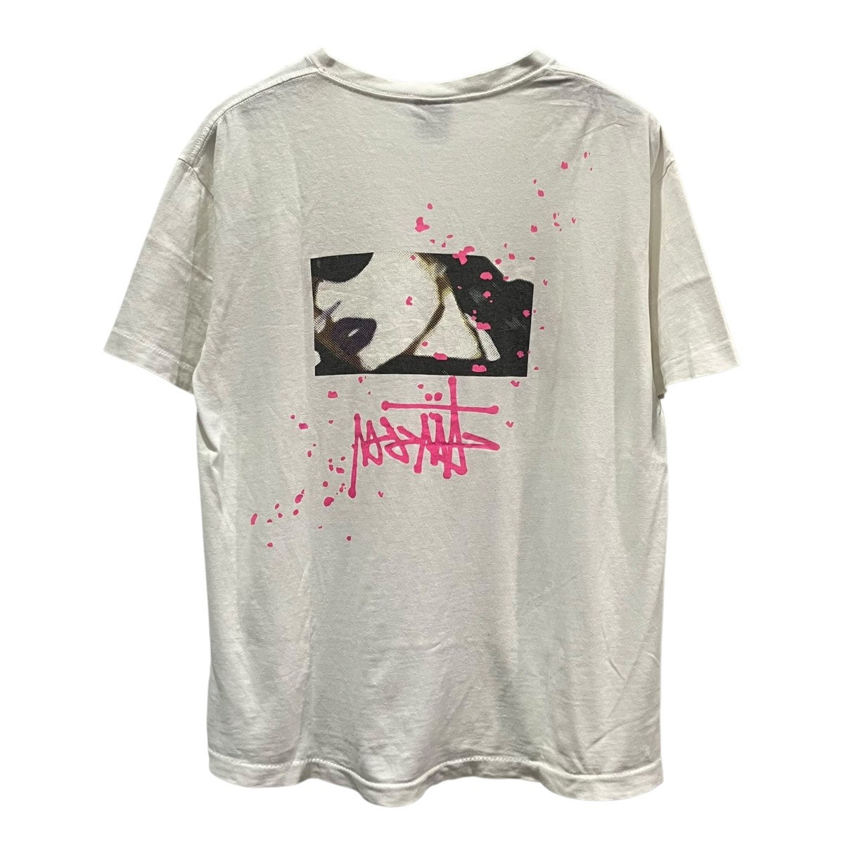 stussy×skatething 90'sbasara teeプリントTシャツ 古着・中古-2枚目のアイテム画像