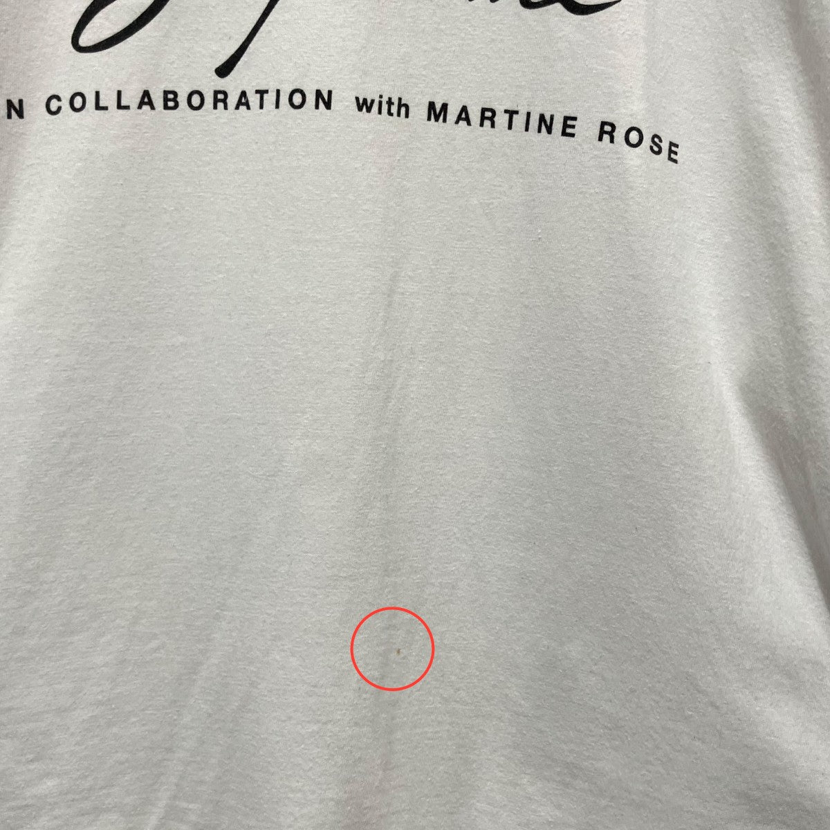 24AWMartine Rose Tee半袖Tシャツ