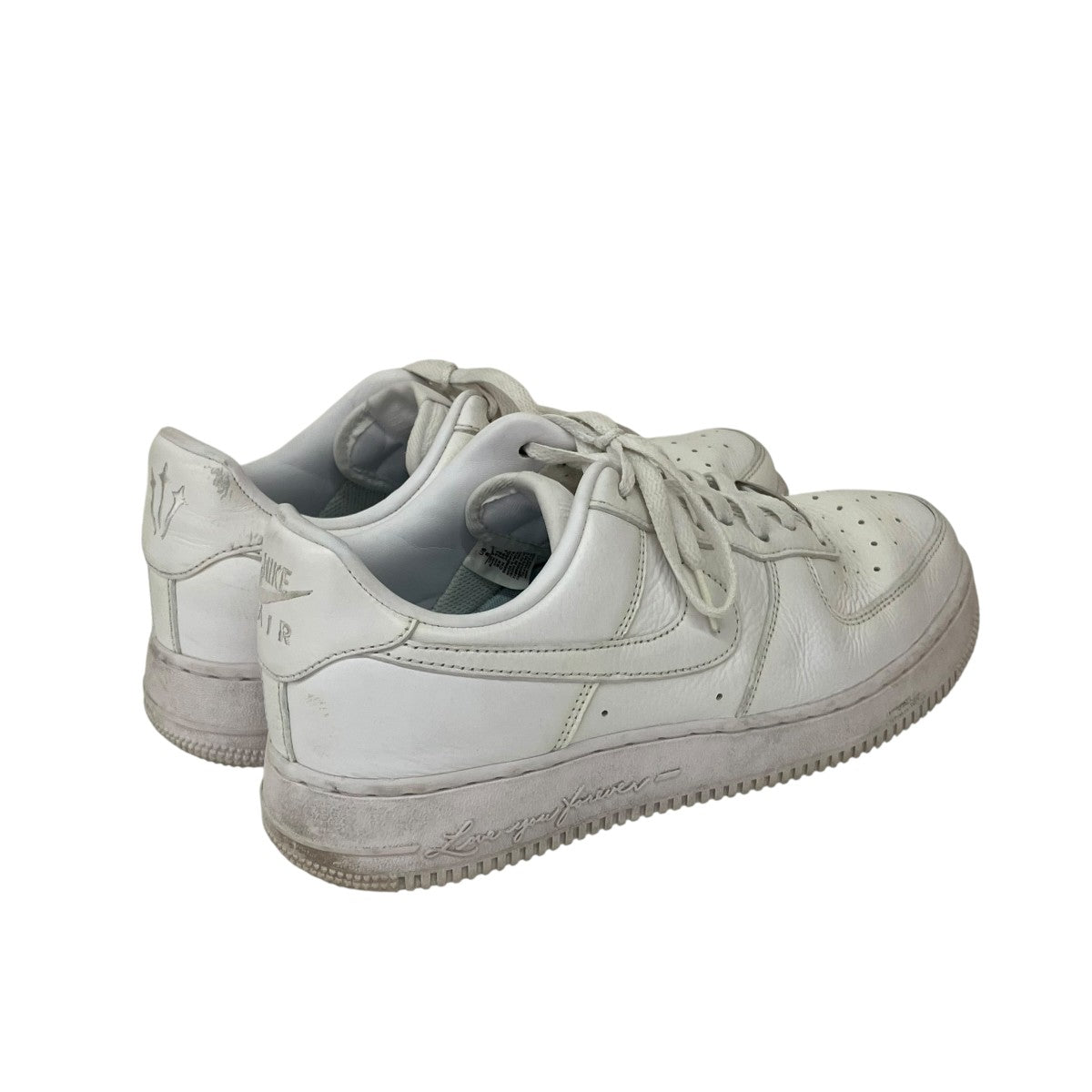 NIKE×Drake NOCTA Air Force 1 Low Love You Forver WhiteローカットスニーカーCZ8065-100 古着・中古-2枚目のアイテム画像