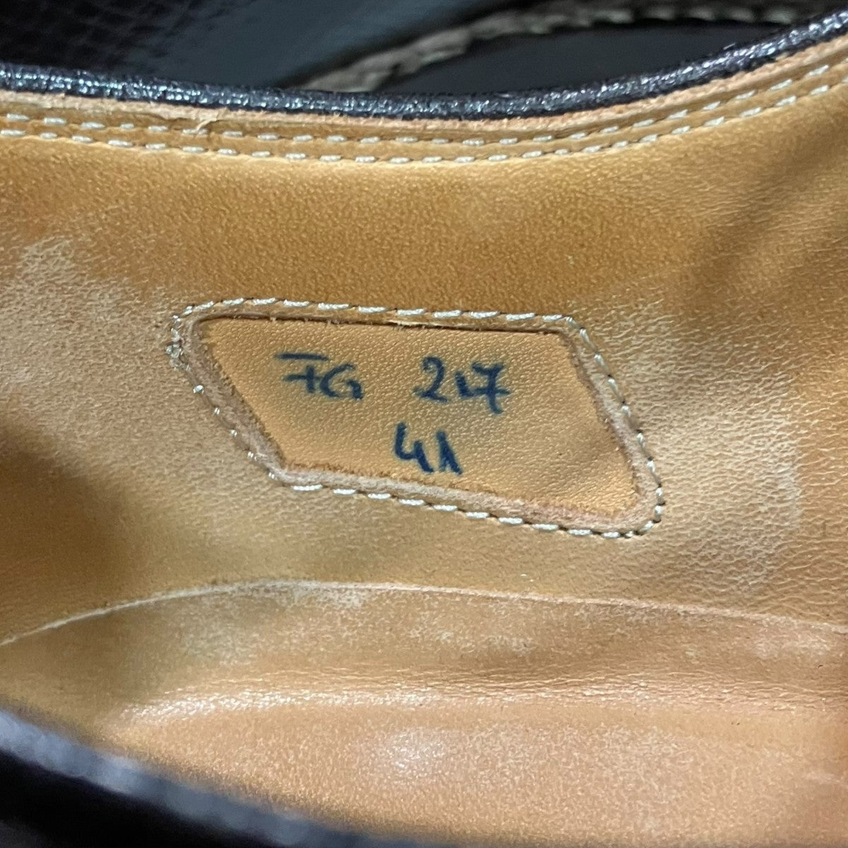 F．LLI Giacometti ダービーシューズFG217 古着・中古-7枚目のアイテム画像