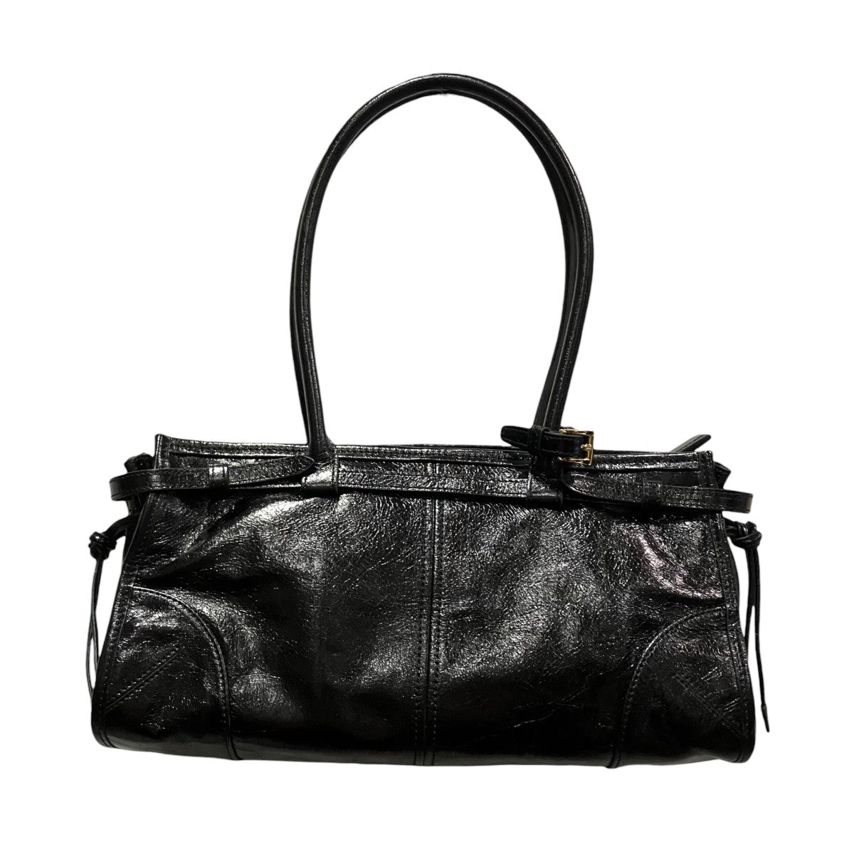 PRADA ボニーミディアムレザー スモール ハンドバッグ 古着・中古-2枚目のアイテム画像