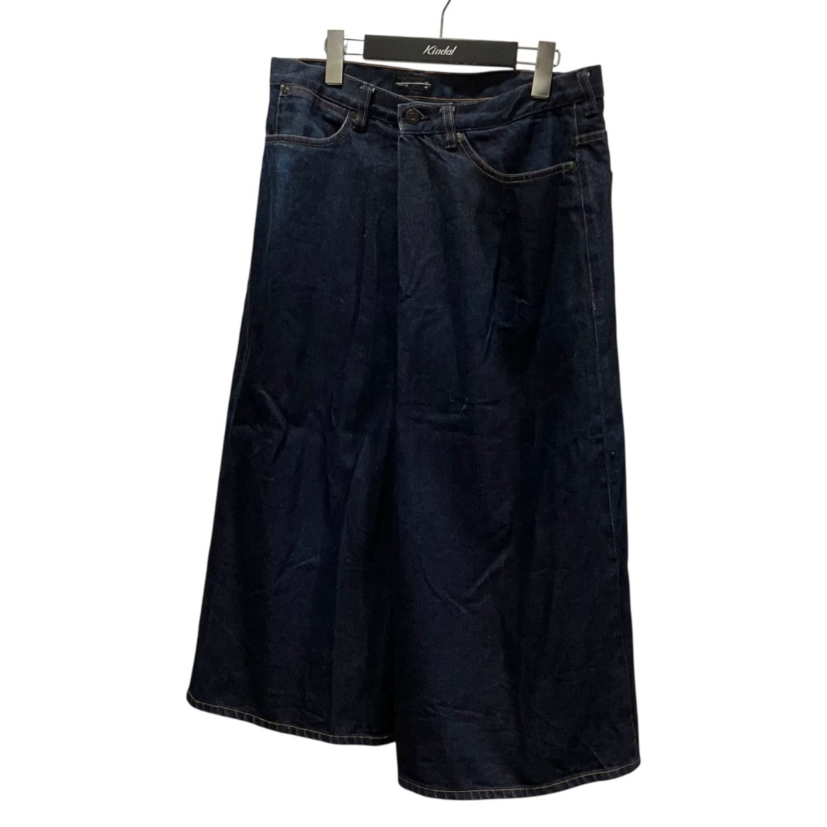 LAD MUSICIAN FRONT TUCK CROPPED DENIMデニムパンツ2116-507 古着・中古-1枚目のアイテム画像
