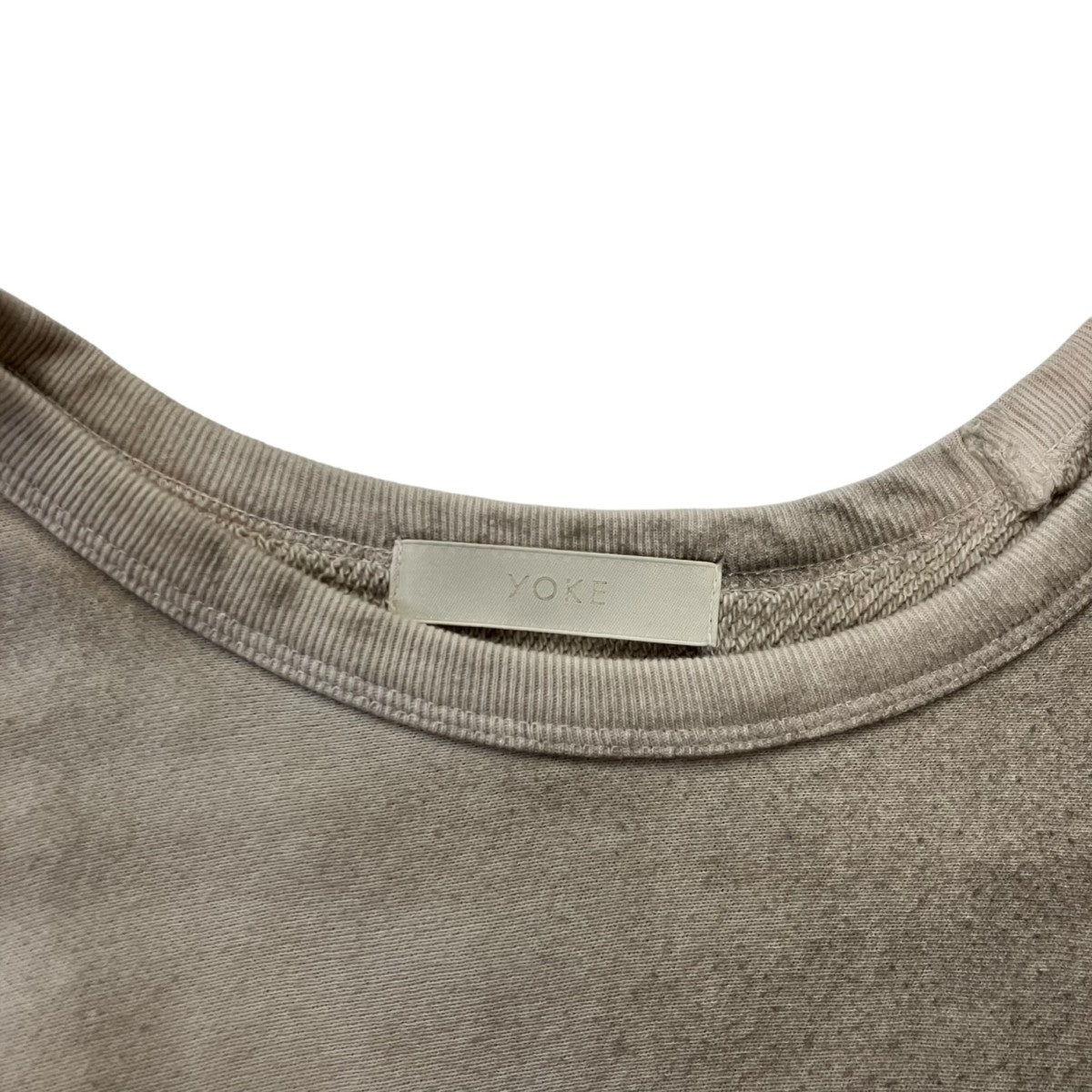 YOKE 23SSクルーネックスウェットYK23SS0481CS-WM 古着・中古-3枚目のアイテム画像