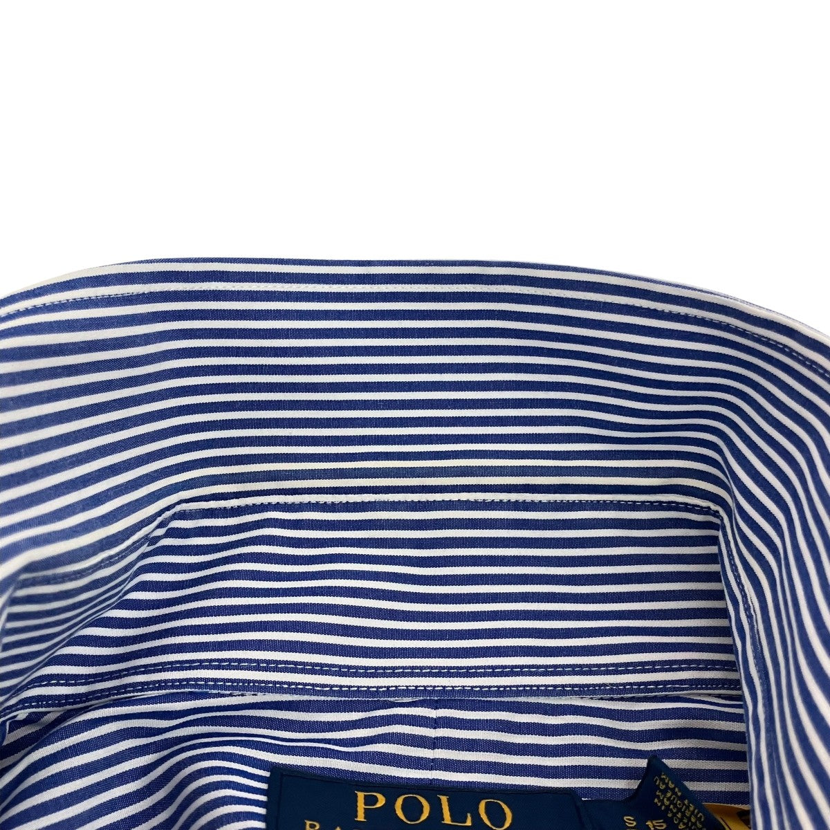 POLO RALPH LAUREN ストライプ長袖シャツ 古着・中古-5枚目のアイテム画像