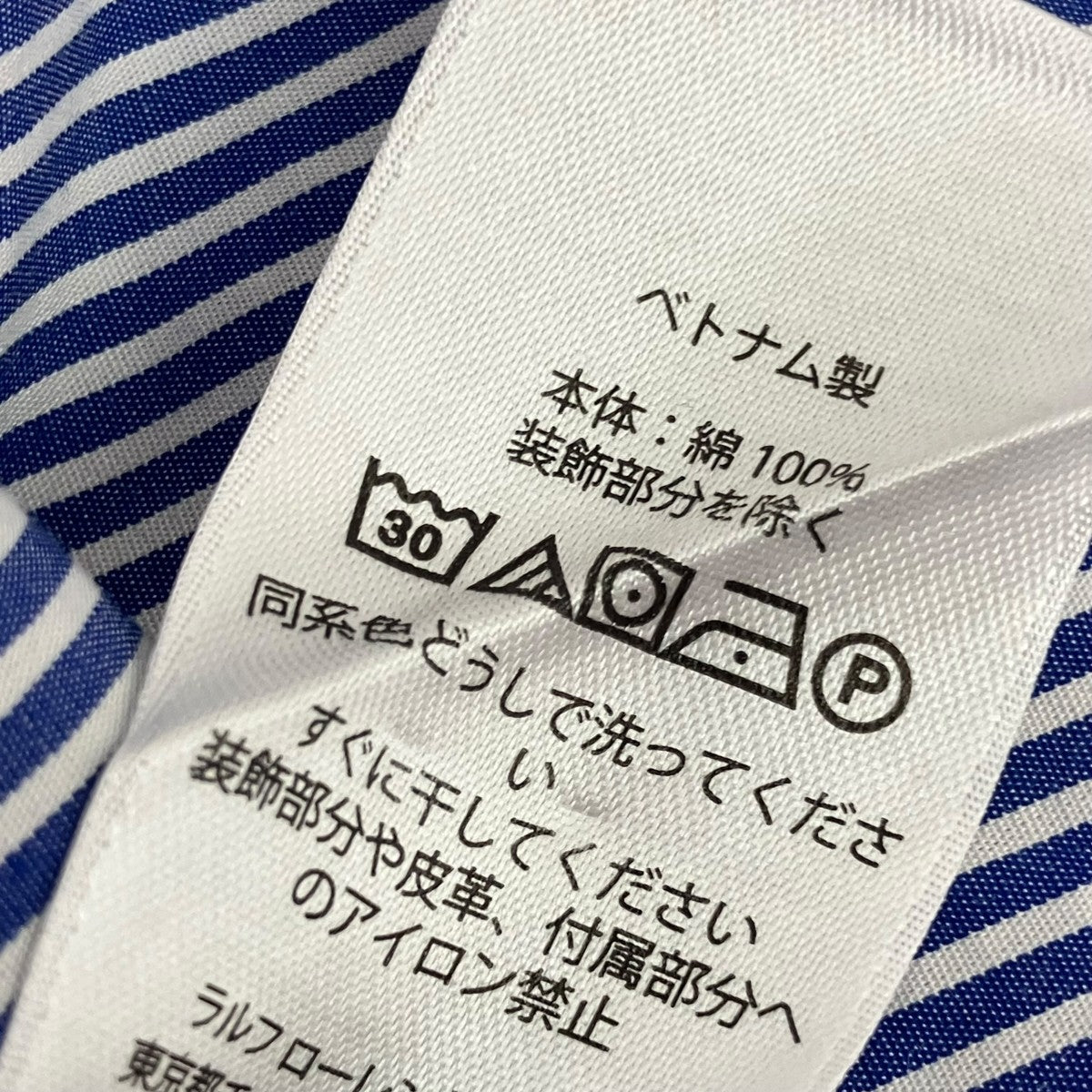 POLO RALPH LAUREN ストライプ長袖シャツ 古着・中古-7枚目のアイテム画像