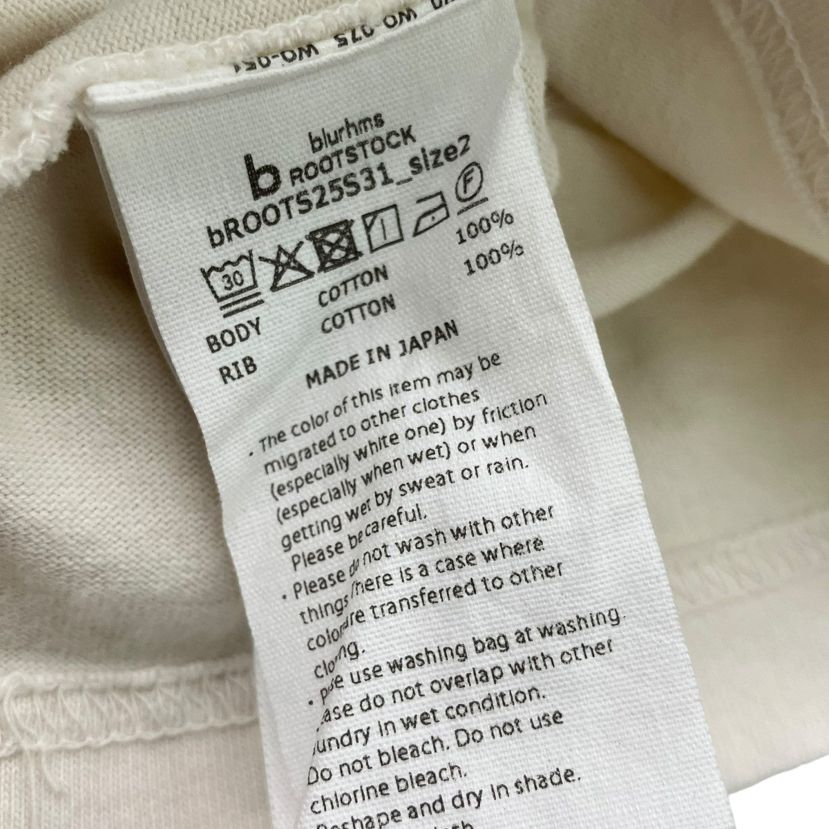 半袖ポケットTシャツbROOTS25S31