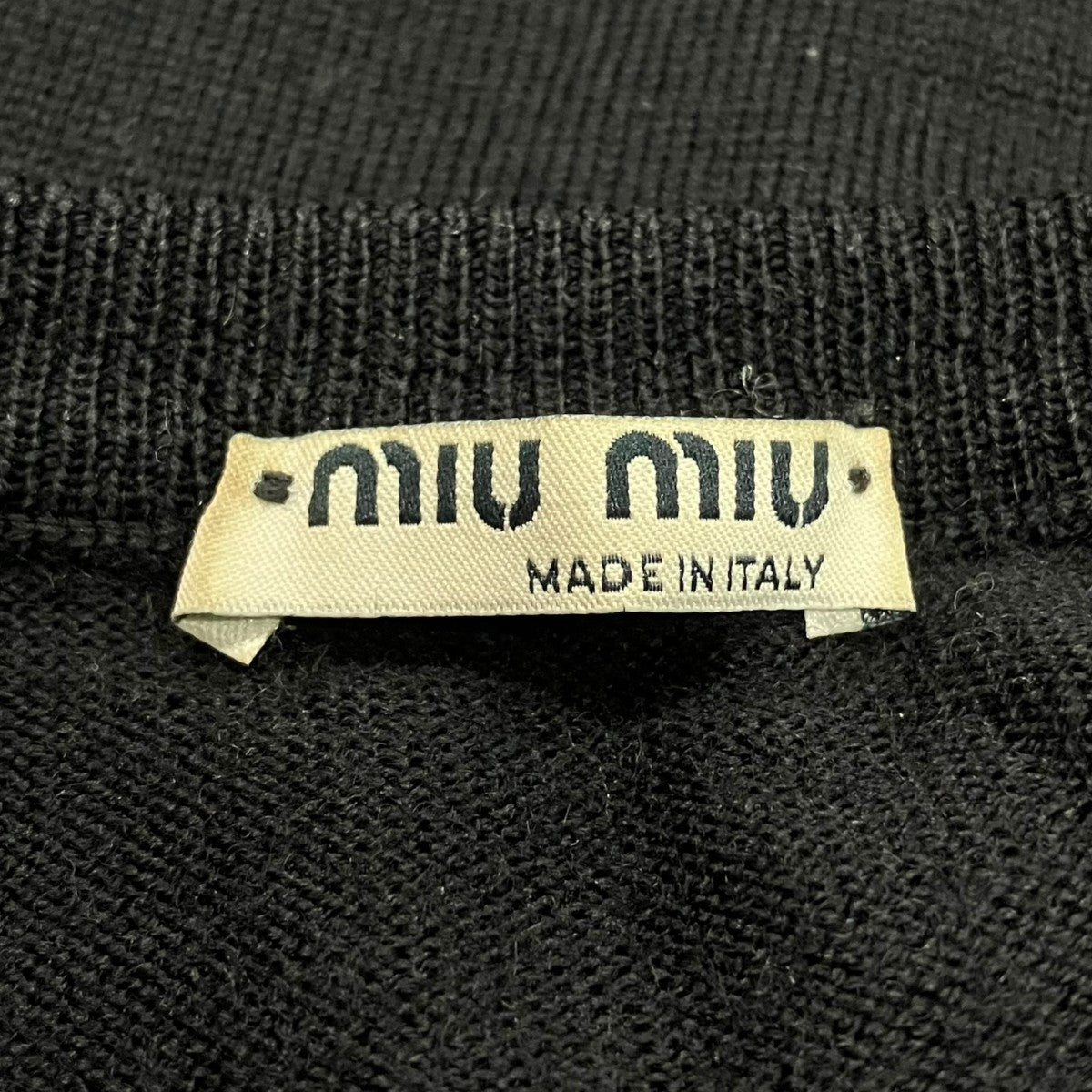 MIU MIU ウールカーディガン98339 古着・中古-5枚目のアイテム画像