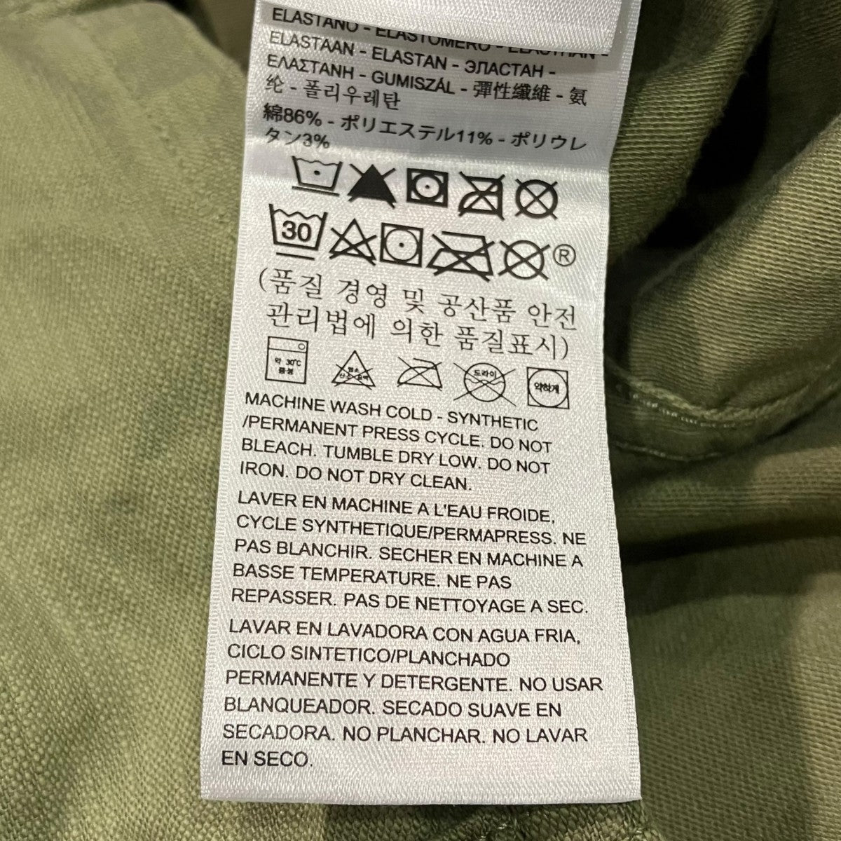 LEVI’S ミリタリージャケット 古着・中古-6枚目のアイテム画像