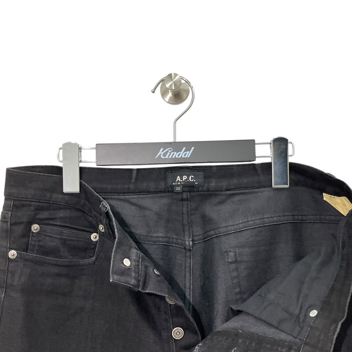 A．P．C．(アーペーセー) デニムパンツ ブラック サイズ 33｜【公式