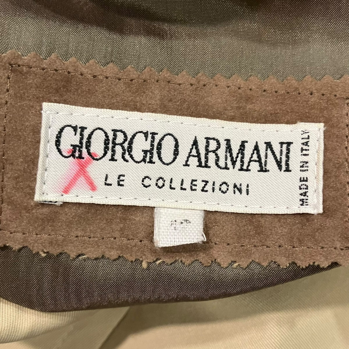 EMPORIO ARMANI ジップジャケット 古着・中古-5枚目のアイテム画像