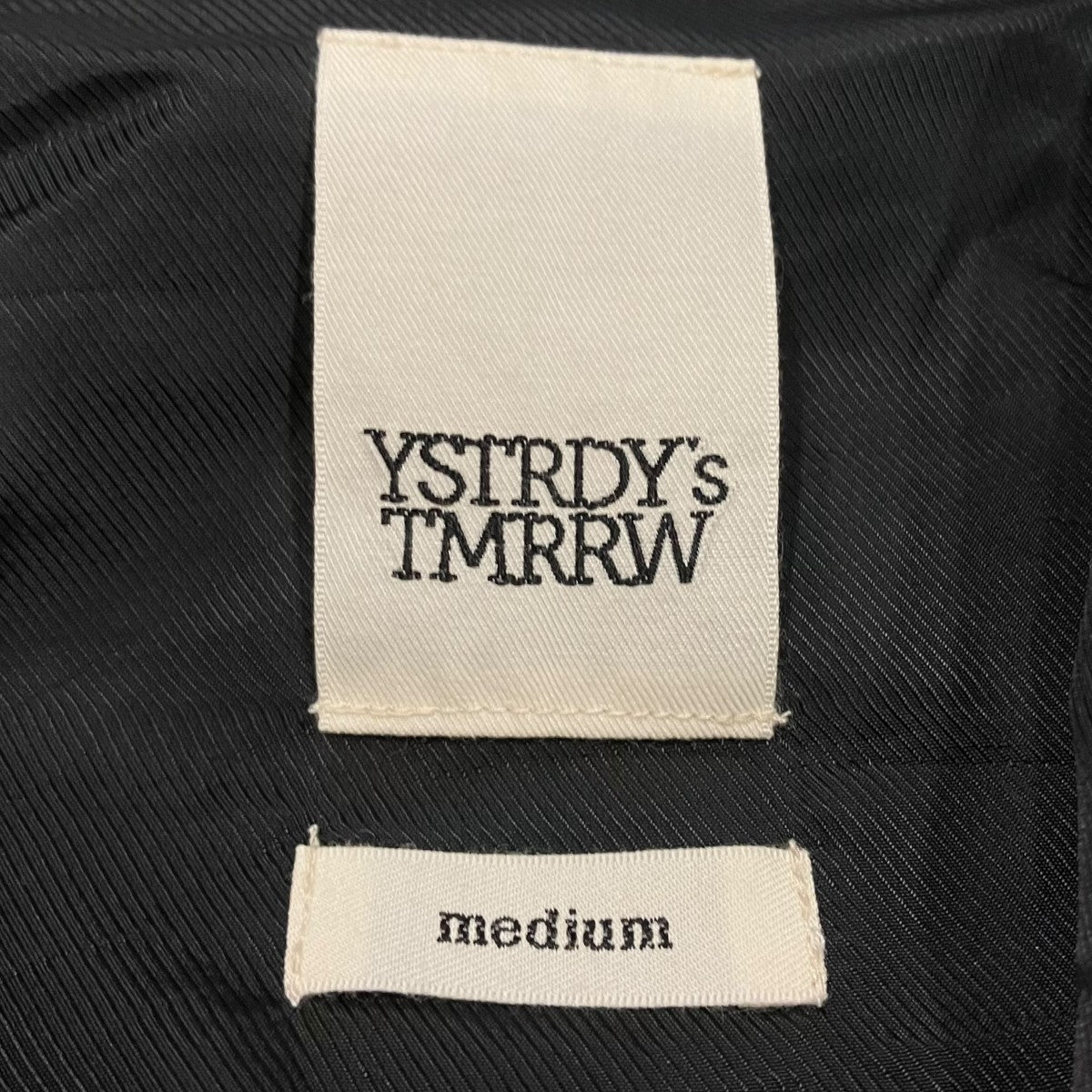 YSTRDY’S TMRRW REGGIANI GROWN UP SHIRT長袖シャツYT-S0407 古着・中古-5枚目のアイテム画像