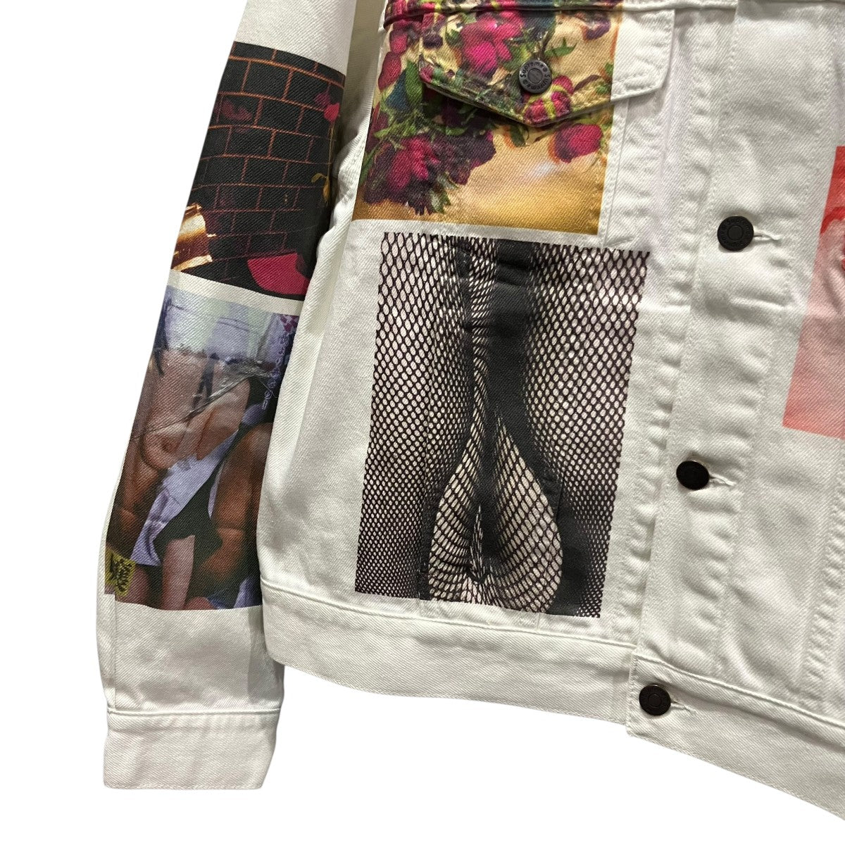 Supreme Daido Moriyama Denim Trucker Jacketプリントデニムジャケット 古着・中古-4枚目のアイテム画像