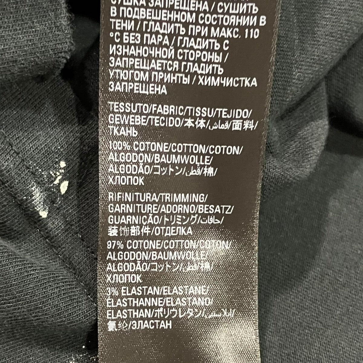 BALENCIAGA ダメージ加工プリントTシャツ612964 TMVH3 古着・中古-7枚目のアイテム画像