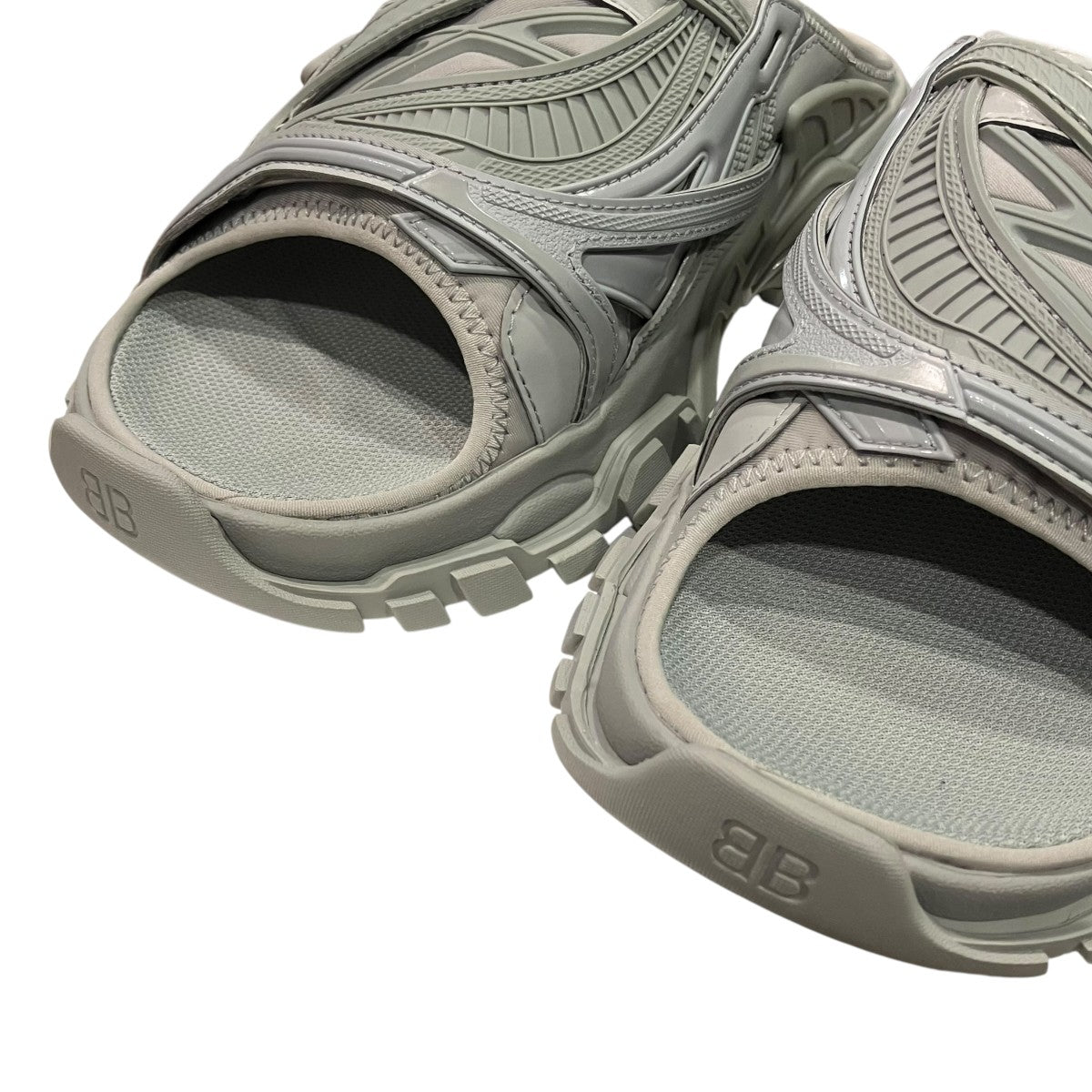 BALENCIAGA TRACK SLIDE SANDALトラックスライドサンダル618083 古着・中古-4枚目のアイテム画像