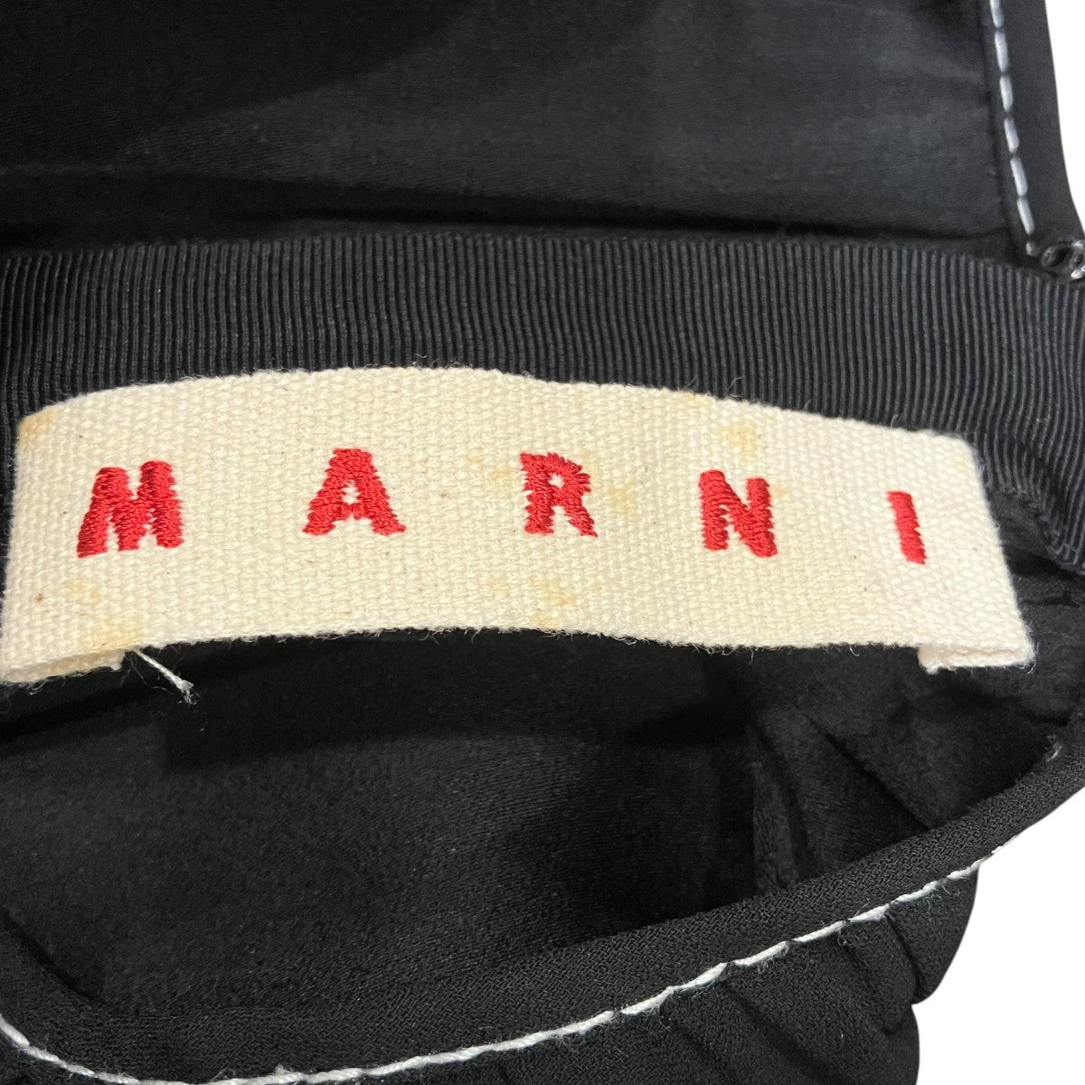 MARNI 裾ドローコードワンピースABMA0014A0TV285 古着・中古-7枚目のアイテム画像