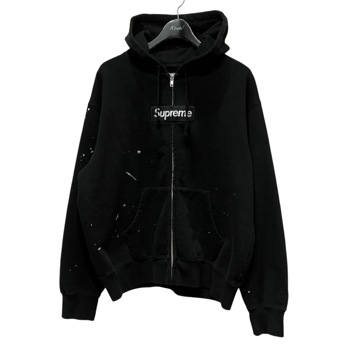 Supreme×MM6 Maison Margiela 26SSBOX LOGO ZIP UP HOODED SWEATSHIRTジップパーカーSHOGU0053 古着・中古-1枚目のアイテム画像