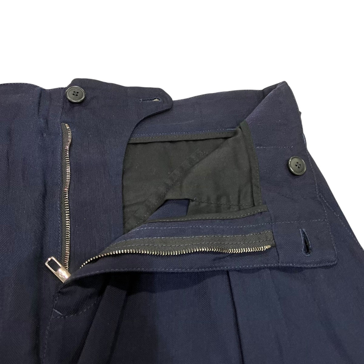 GIORGIO ARMANI サイドアジャスタースラックスWSP39W 古着・中古-3枚目のアイテム画像
