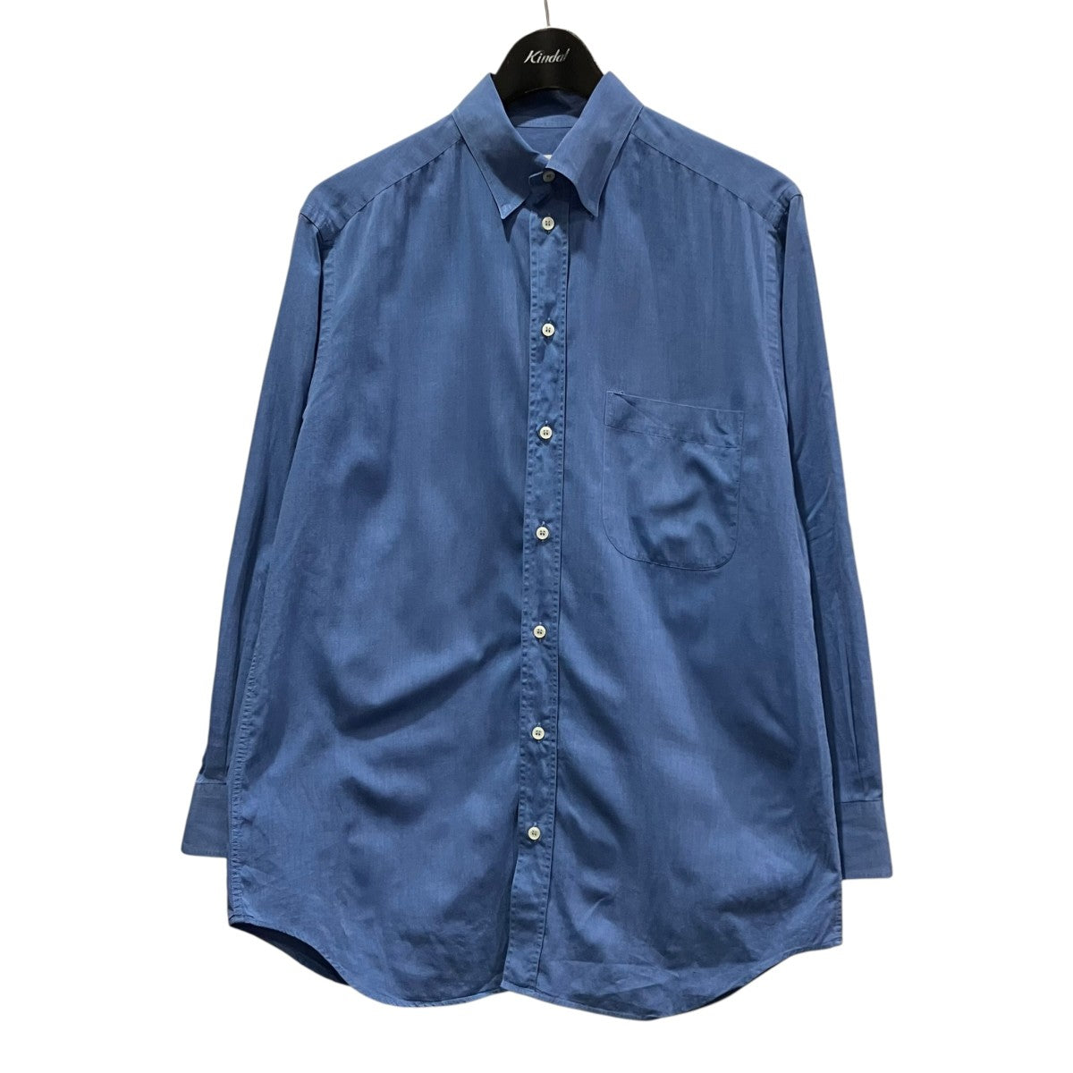 GIORGIO ARMANI(ジョルジオ・アルマーニ) 長袖シャツ ブルー サイズ 38