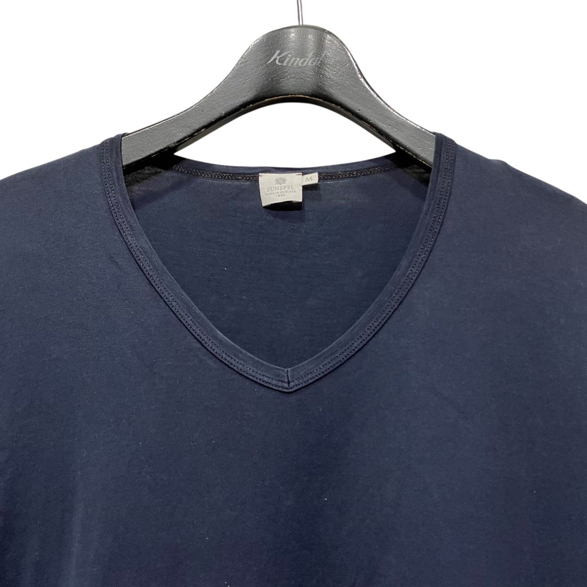 SUNSPEL VネックTシャツ 古着・中古-3枚目のアイテム画像